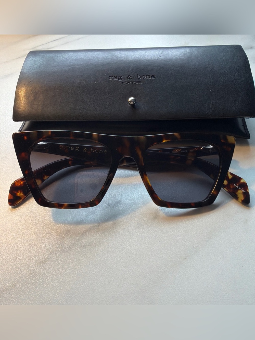 rag & bone 51mm Cat Eye Sunglasses  Tortoiseshell Women’s NWOT